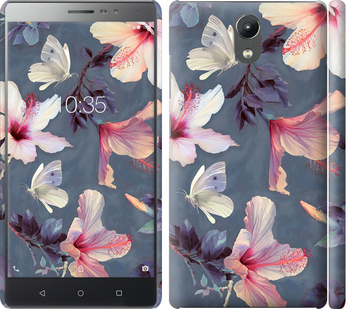

Чехол Нарисованные цветы для Lenovo Phab 2 596242
