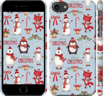 

Чехол Рождественский для iPhone SE 2020 915834