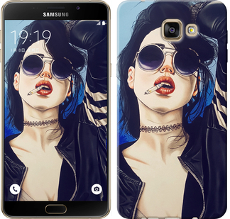 

Чехол Девушка на стиле для Samsung Galaxy A9 A9000 643621