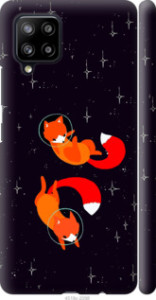Чехол Лисички в космосе для Samsung Galaxy A42 A426B