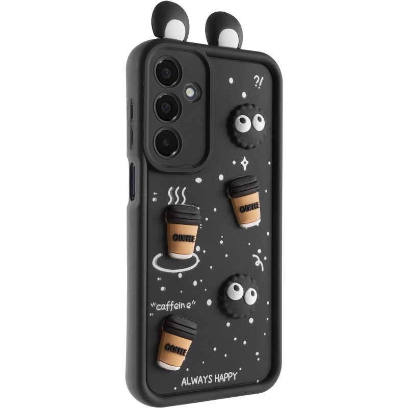 Чехол TPU Toys Case with Ears для Samsung Galaxy A16 4G/5G (Black)