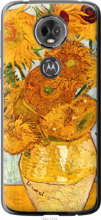 

Чехол Винсент Ван Гог. Подсолнухи для Motorola Moto E5 Plus 1498182