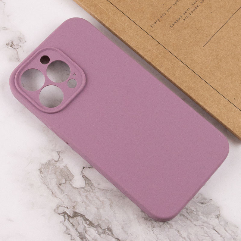 Фото Чехол Silicone Case Full Camera Protective (AA) NO LOGO для Apple iPhone 14 Pro Max (6.7") (Лиловый / Lilac Pride) в магазине vchehle.ua