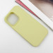 Фото Чехол Silicone Case Full Protective (AA) NO LOGO для Apple iPhone 14 Pro (6.1") (Желтый / Mellow Yellow) на vchehle.ua