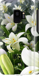 Чехол Белые лилии для Samsung Galaxy S9