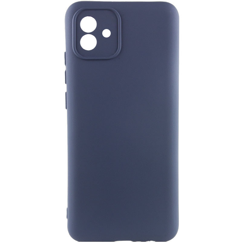 Чохол Silicone Cover Lakshmi Full Camera (A) на Samsung Galaxy A04 (Синій / Midnight Blue)