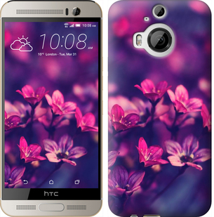 

Чохол Пурпурні квіти на HTC One M9 Plus 176518