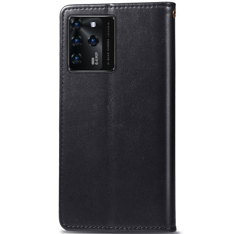 Фото Кожаный чехол книжка GETMAN Gallant (PU) для ZTE Blade V30 (Черный) на vchehle.ua