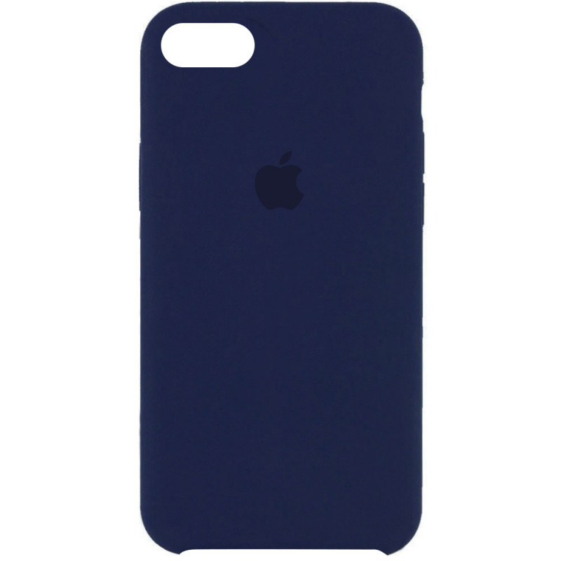 Чехол Silicone Case (AA) для Apple iPhone 7 / 8 (4.7") (Синий / Deep navy)