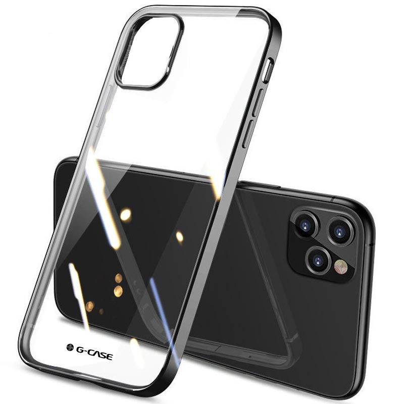 

TPU чехол G-Case Shiny Series для iPhone 12 (Черный) 1086554