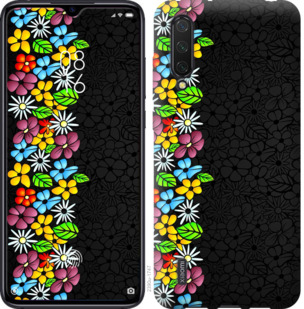 

Чехол цветочный орнамент для Xiaomi Mi 9 Lite 780649