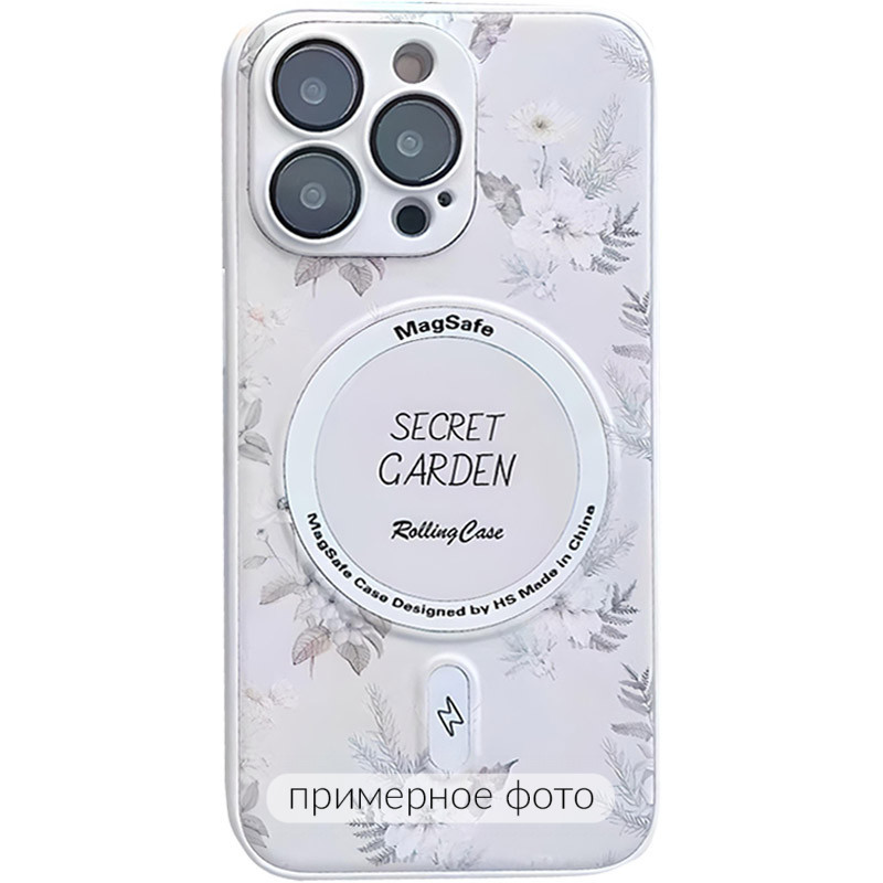 TPU+PC чехол Secret with Magnetic Safe для Apple iPhone 16 (6.1") (White)