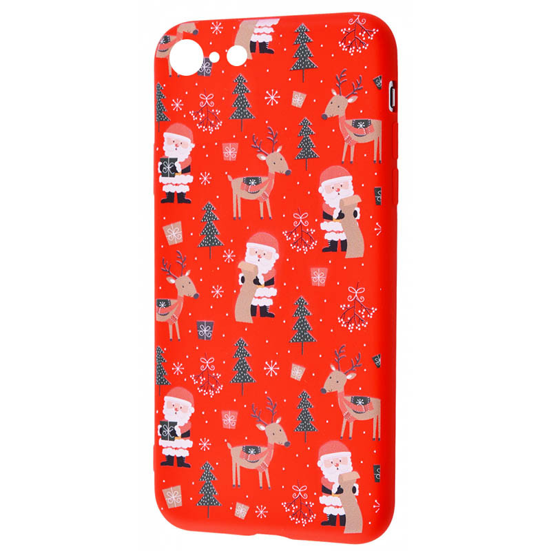 

TPU чохол WAVE Fancy для iPhone SE 2020 (Santa Claus and Deer / Red) 1087528