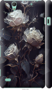 Чехол Розы 2 для Sony Xperia C4 E5333
