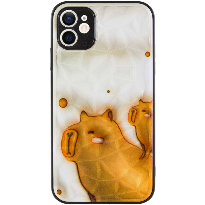 Фото TPU+PC чохол Prisma Fluffie на Apple iPhone 11 (6.1") (Capybara) на vchehle.ua