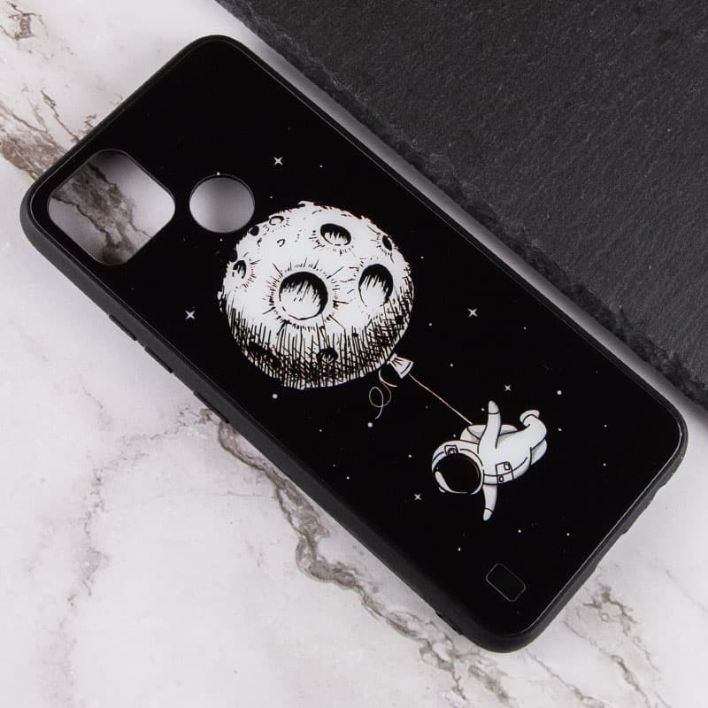 Фото TPU+Glass чехол Diversity для Realme C21Y (Astronaut) в магазине vchehle.ua
