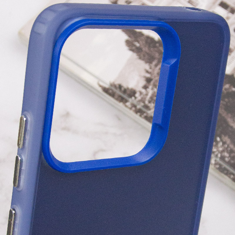 Фото TPU+PC чехол Magic glow with protective edge для Xiaomi Redmi 12C (Blue) в магазине vchehle.ua