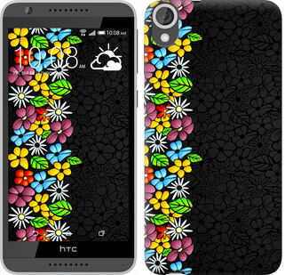 

Чохол квітковий орнамент на HTC Desire 820 102203