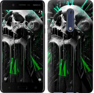 

Чехол Череп-часы для Nokia 5 645155