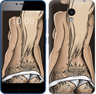 

Чохол Дівчина з татуюванням на Meizu M5c 644350