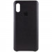 Уценка Кожаный чехол AHIMSA PU Leather Case Logo (A) для Apple iPhone XR (6.1") (Эстетический дефект / Черный)