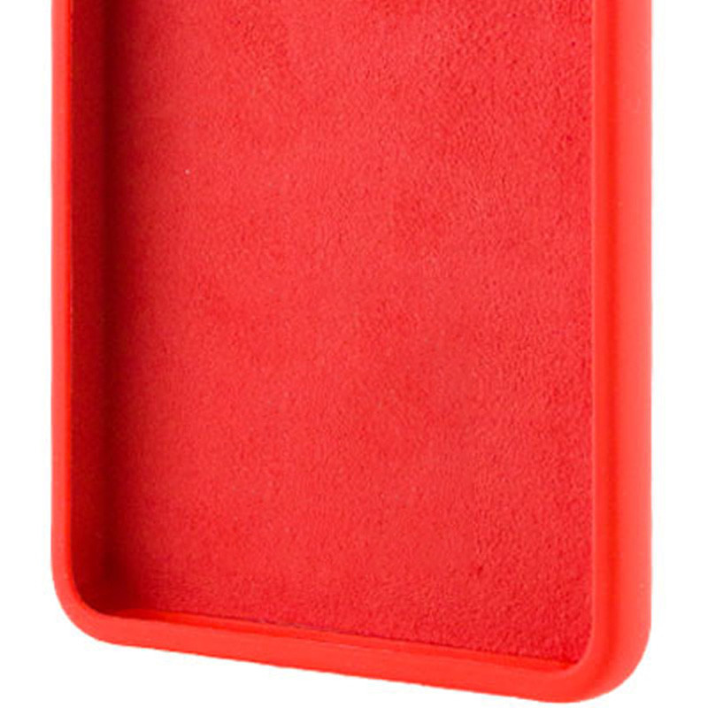 Фото Чохол TPU GETMAN Liquid Silk Full Camera на Xiaomi Redmi 13 4G / Poco M6 4G (Червоний / Red) в маназині vchehle.ua