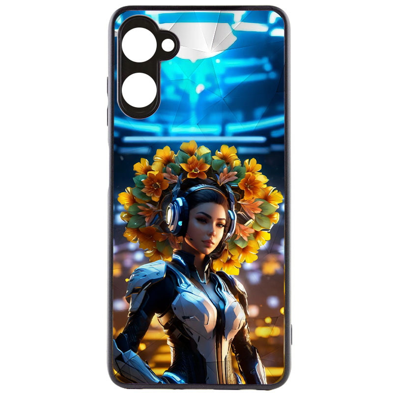 TPU+PC чехол Prisma Ladies для Realme 10 4G (Cyberpunk)