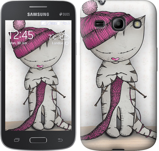 

Чехол Кошка рукодельница для Samsung Galaxy Star Advance G350E 584147