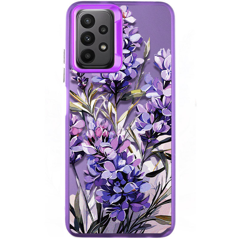 TPU+PC чохол TakiTaki Magic glow на Samsung Galaxy A23 4G (Lavender / Purple)