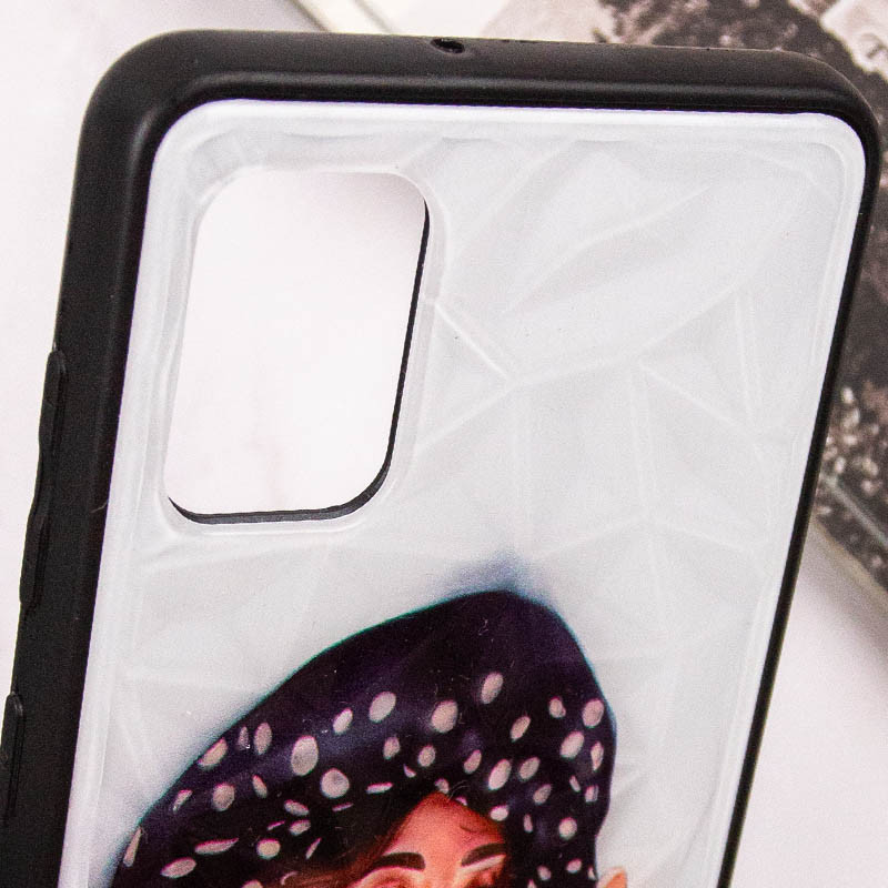 Купить TPU+PC чехол Prisma Ladies для Samsung Galaxy A31 (Girl in a hat) на vchehle.ua