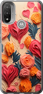

Чехол Сердечки 3 для Motorola E20 1645722