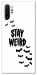 Чехол Stay Weird для Galaxy Note 10+ (2019)