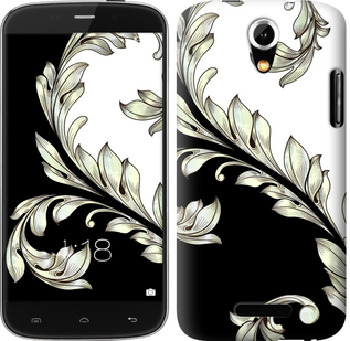 

Чехол White and black 1 для Doogee Y100X 640899