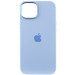 Фото Чохол Silicone Case Metal Buttons (AA) на Apple iPhone 12 Pro Max (6.7") (Блакитний / Blue) на vchehle.ua