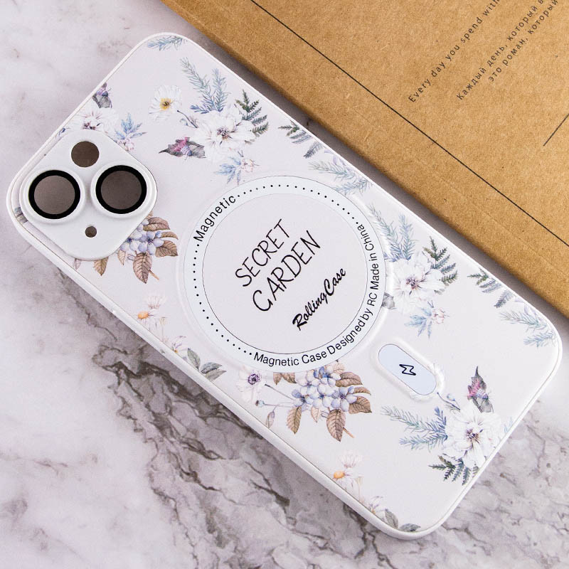 TPU+PC чехол Secret with Magnetic Safe для Apple iPhone 15 (6.1") (White) в магазине vchehle.ua