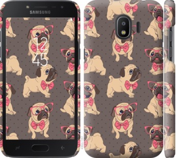 

Чехол мопсики 2 для Samsung Galaxy J2 2018 731318