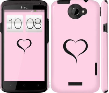 

Чехол Сердце 1 для HTC One X+ 899397