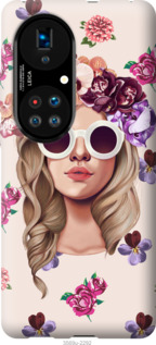 

Чехол Девушка с цветами v2 для Huawei P50 1184732
