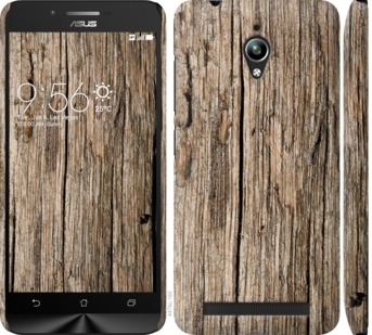 

Чехол Текстура дерева для Asus Zenfone Go ZC500TG 754112