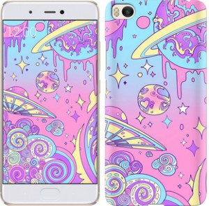 Чехол Розовая галактика для Xiaomi Mi 5s