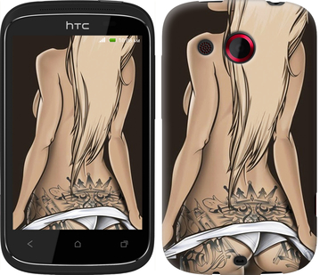 

Чохол Дівчина з татуюванням на HTC Desire C A320e 644194