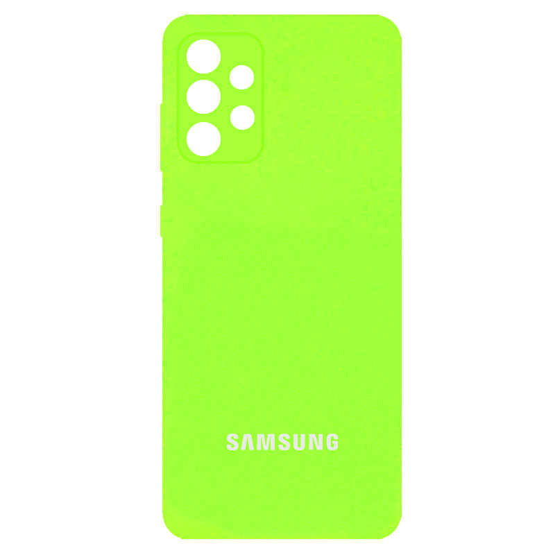 

Чохол Silicone Cover Full Camera (AA) Samsung Galaxy A32 4G (Салатовий / Neon green) 1148181