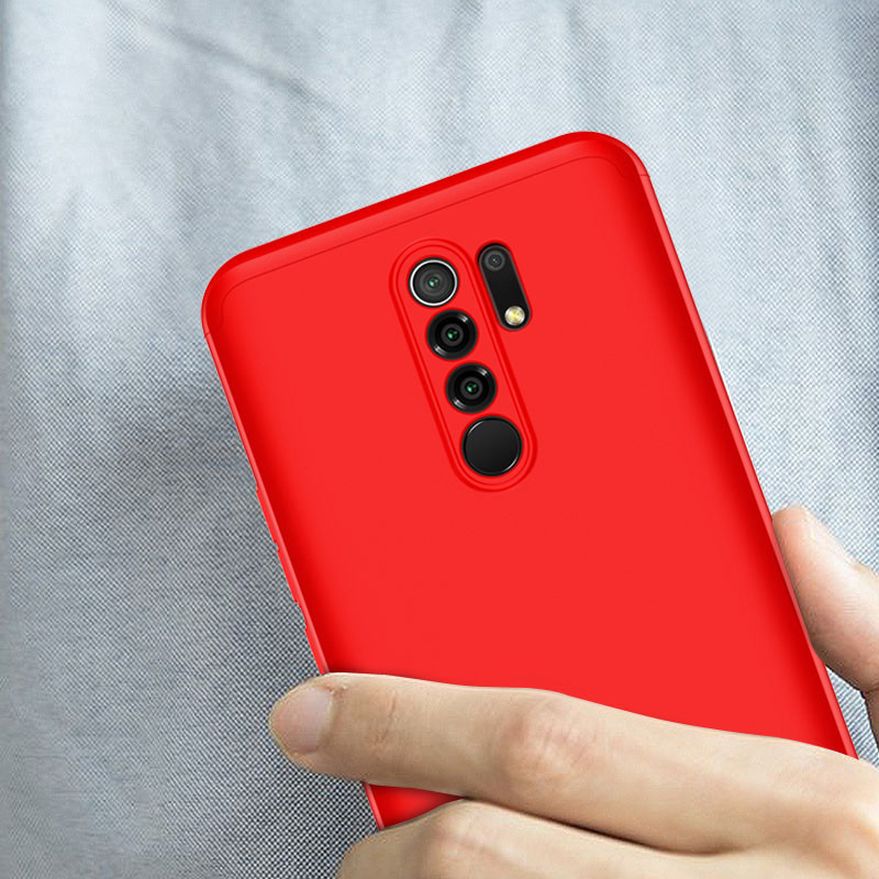 Пластиковая накладка GKK LikGus 360 градусов (opp) для Xiaomi Redmi 9 (Красный) в магазине vchehle.ua