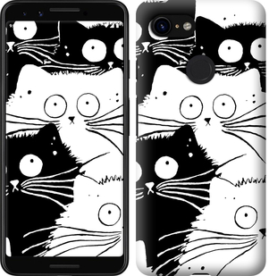 Чехол Коты v2 для Google Pixel 3a