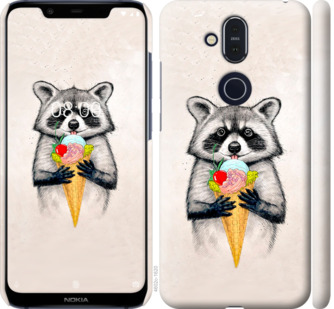 

Чехол Енотик с мороженым для Nokia 8.1 801486