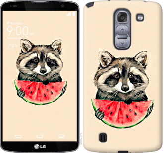 

Чохол Єнотик з кавуном на LG G Pro 2 D838 799755