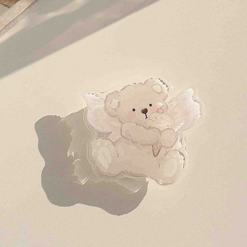 Фото Держатель для телефона Popsocket Baby Animals (Ice Cream Bear) на vchehle.ua