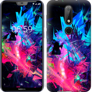 

Чехол Абстрактный чехол для Nokia 6.1 Plus 856217