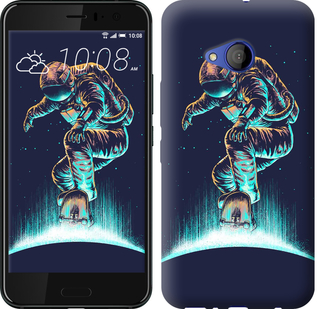 

Чохол Космонавт на скейтборді на HTC U11 Life 651724