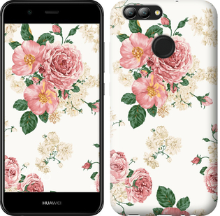 

Чехол цветочные обои v1 для Huawei Nova 2 642387